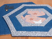 Zeuxl | Weihnachtsuntersetzer Jeans und Sterne