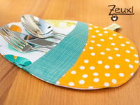 Zeuxl | Eiki Bestecktasche Federn