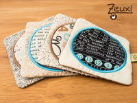 Zeuxl | schlichte Mug Rugs