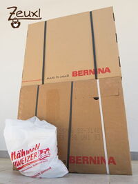 Zeuxl | Bernina 790 im Karton
