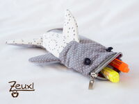 Zeuxl | Stiftemäppchen Haifisch