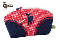 Zeuxl | Kosmetiktäschle Rot-Blau