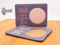 Zeuxl | Mug Rug schöner Tag