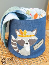 Zeuxl | Waschbär Utensilo