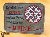 Zeuxl | Mug Rug zum Vatertag 2019