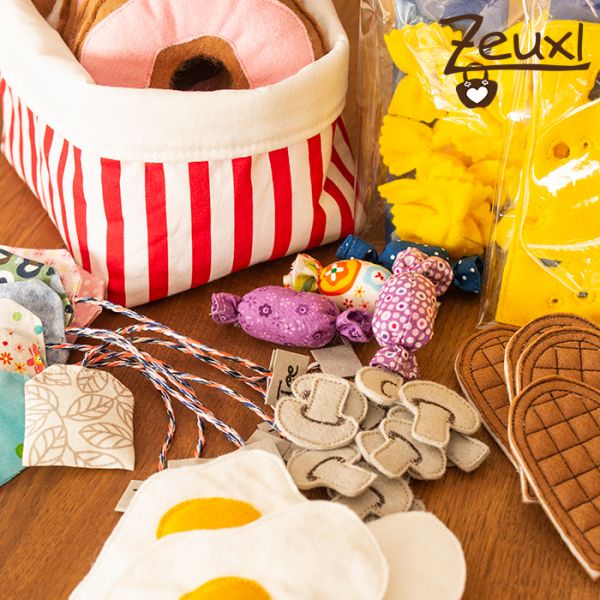 Zeuxl Lebensmittel für den Kaufladen