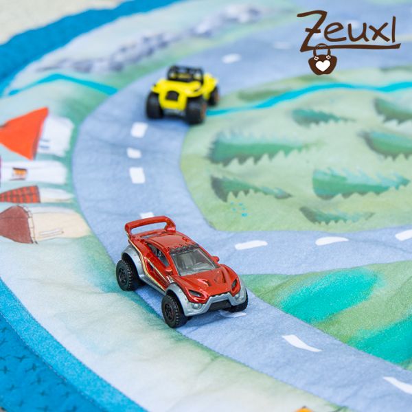 Zeuxl Autoteppich rund