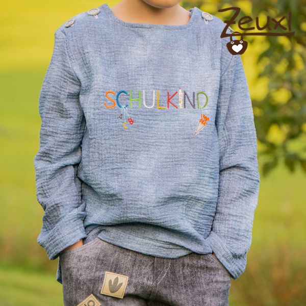 Zeuxl Schulkind Hemd