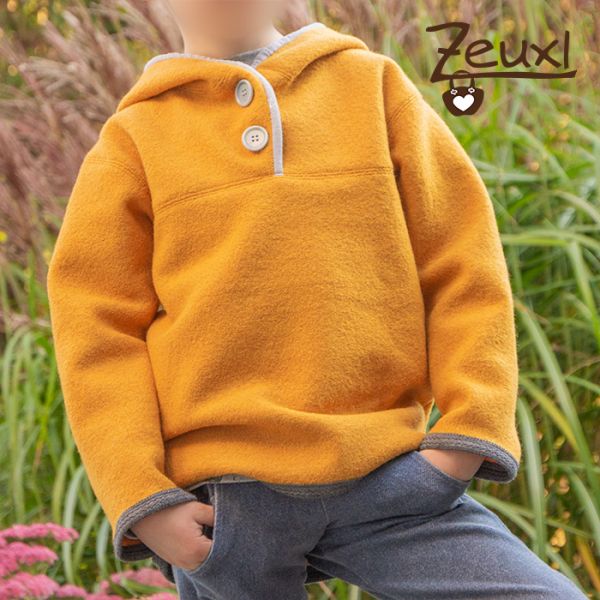 Zeuxl Walkhoodie in Senf