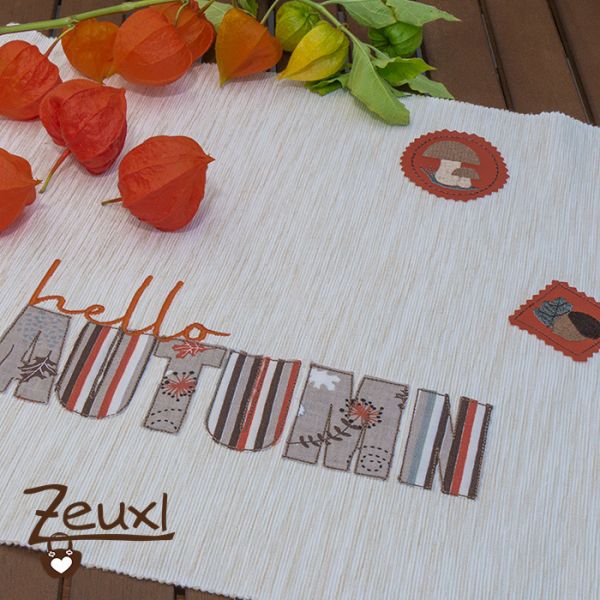 Zeuxl Hallo Herbst Tischset