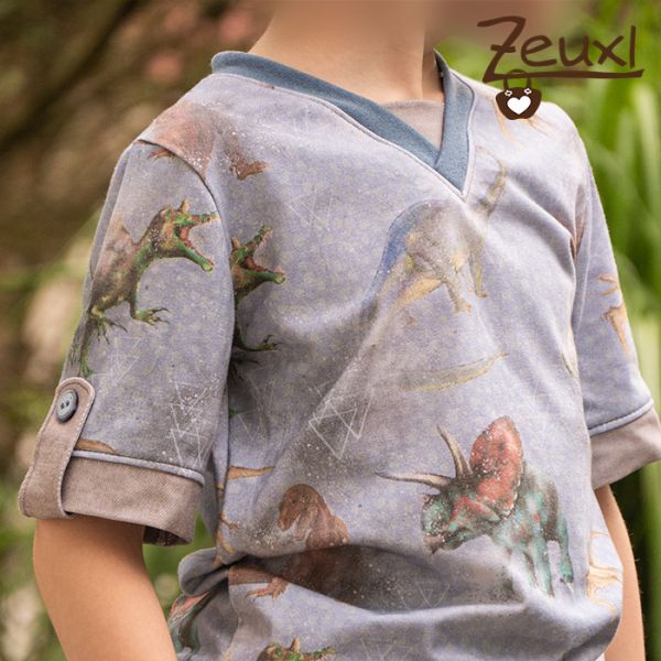 Zeuxl Sommerjunge Shirt Dino