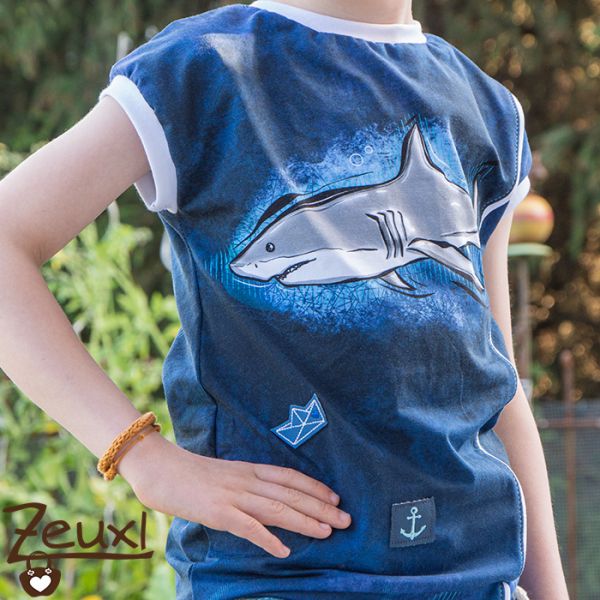 Zeuxl Tilt Shirt mit Hai
