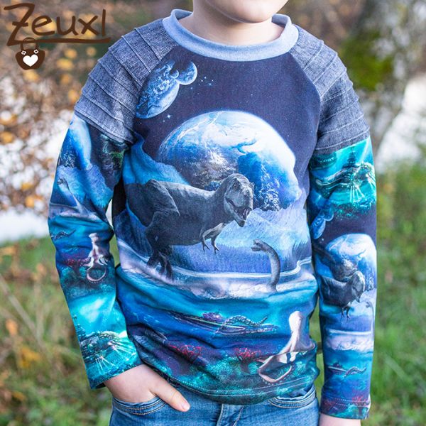 Zeuxl Dino Shirts im Dreierset