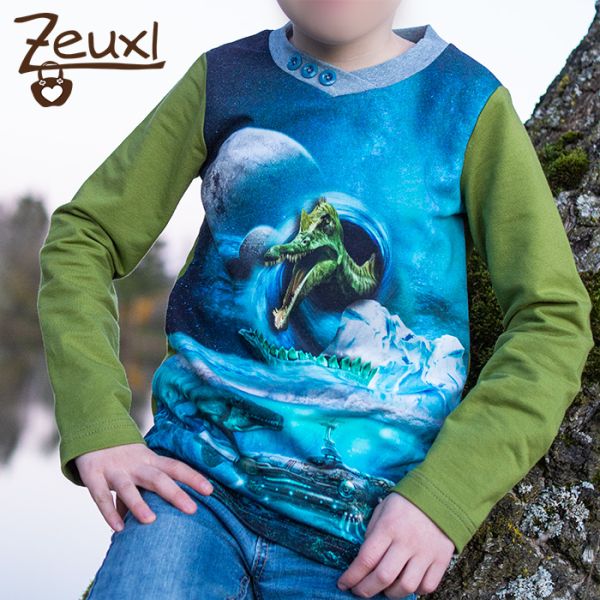 Zeuxl Dino Shirts im Dreierset