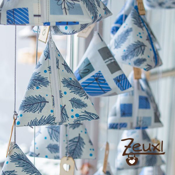 Zeuxl Pyramidentaschen Adventskalender