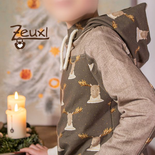 Zeuxl Elchweihnachtspulli