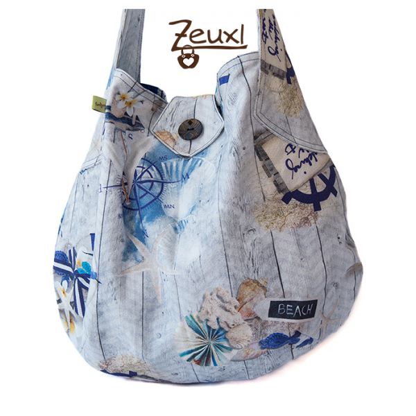 Zeuxl Beuteltasche Strandgut