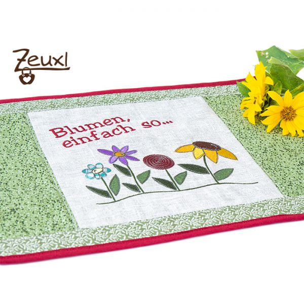Zeuxl Untersetzer Blumenwiese