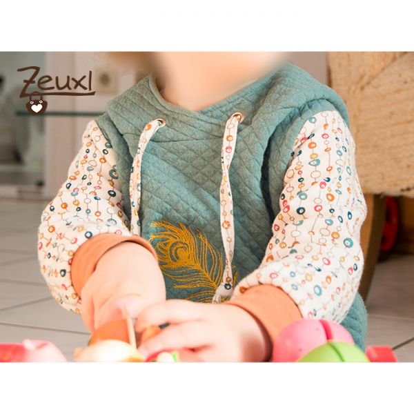 Zeuxl Herzbube mit Feder