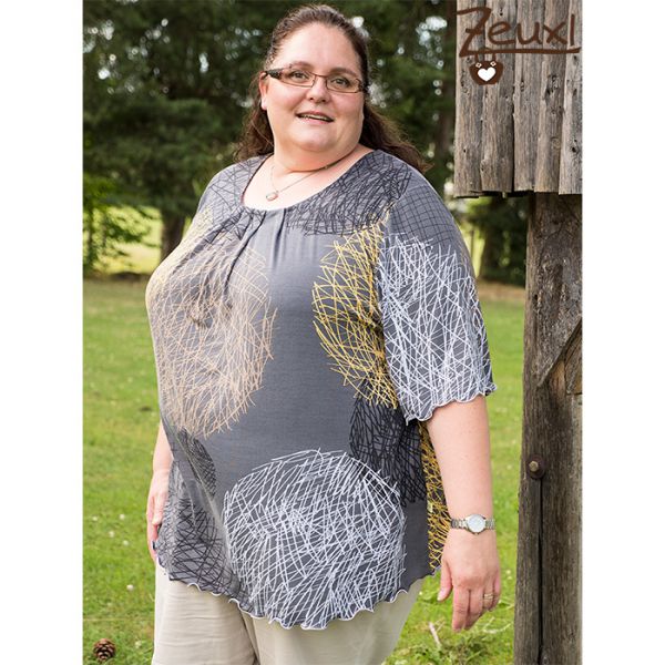 Zeuxl Kritzelshirt Fennja