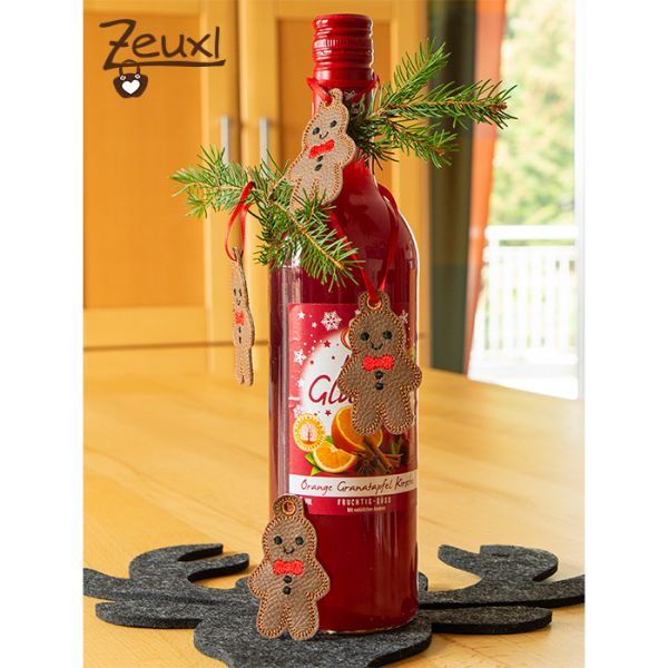 Zeuxl Lebkuchenmann Anhänger