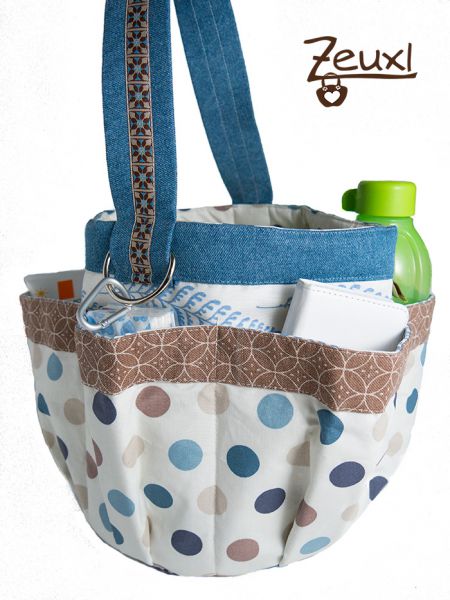 Zeuxl Outdoorkorb mit Kind und Kegel