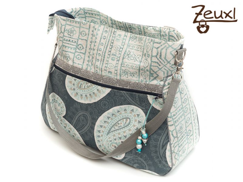 Zeuxl Paisley Kurventasche