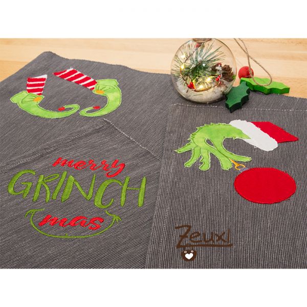 Zeuxl Weihnachtstischset