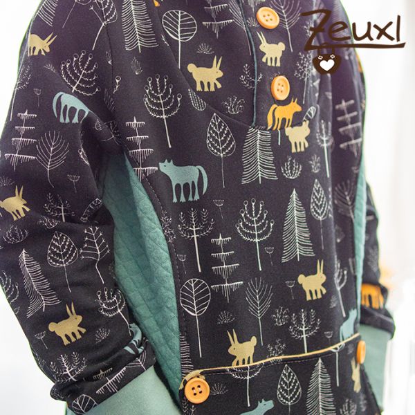 Zeuxl Waldtiere Hoodie