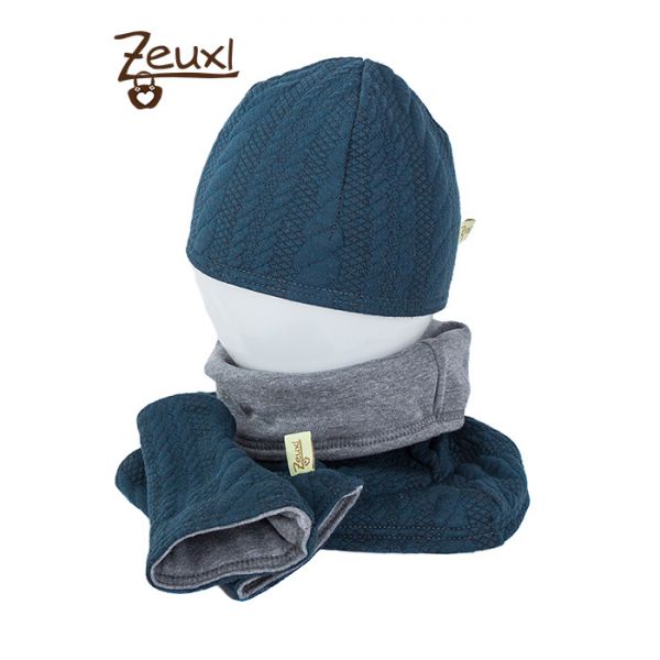 Zeuxl Warmes Set mit Zopfmuster